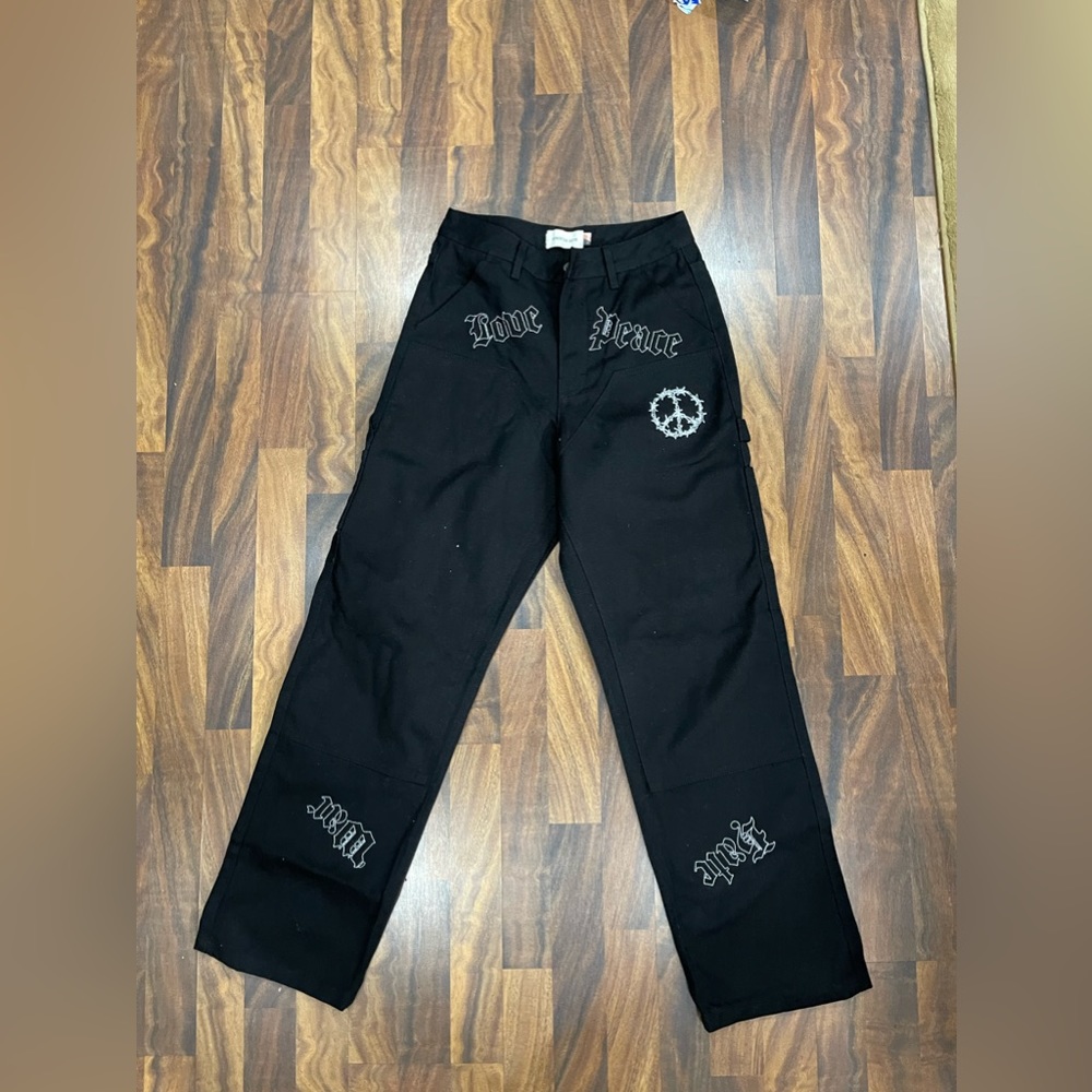Double knee pants